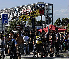 sit-in Roma Uno dei sit-in organizzati a Roma