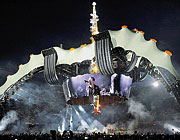 u2_art Il palco del concerto
