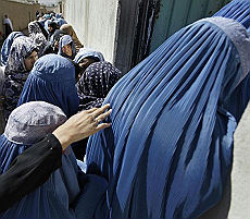 Seggio Kabul Code in un seggio a Kabul