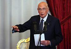 giorgio napolitano Il presidente della Repubblica