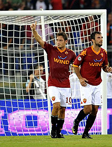 Il capitano della Roma, Francesco Totti