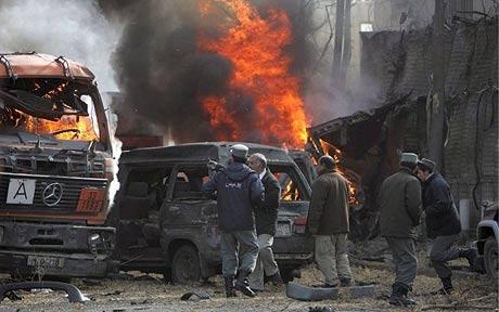 Bomba a Kabul